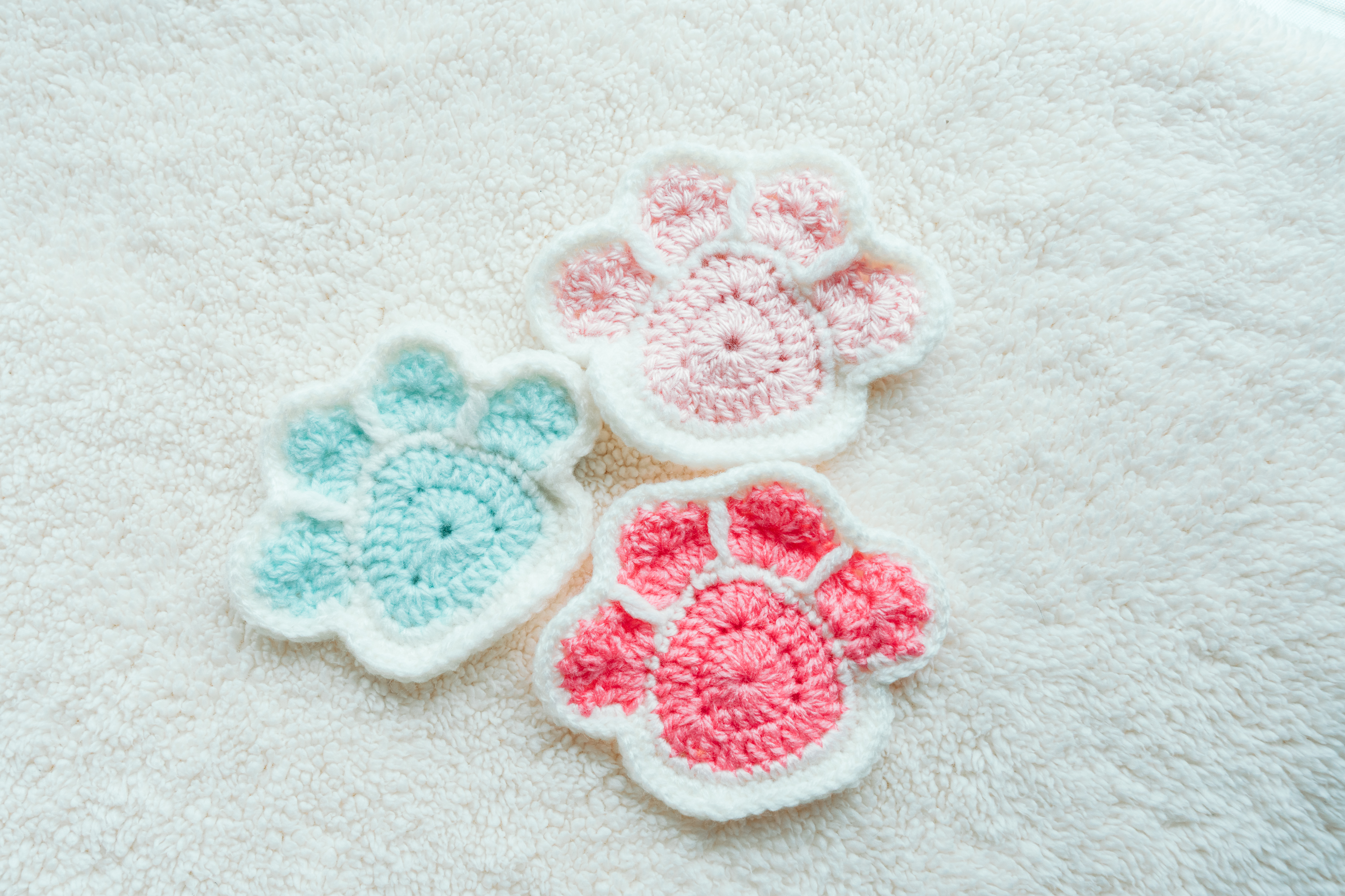 肉球コースター